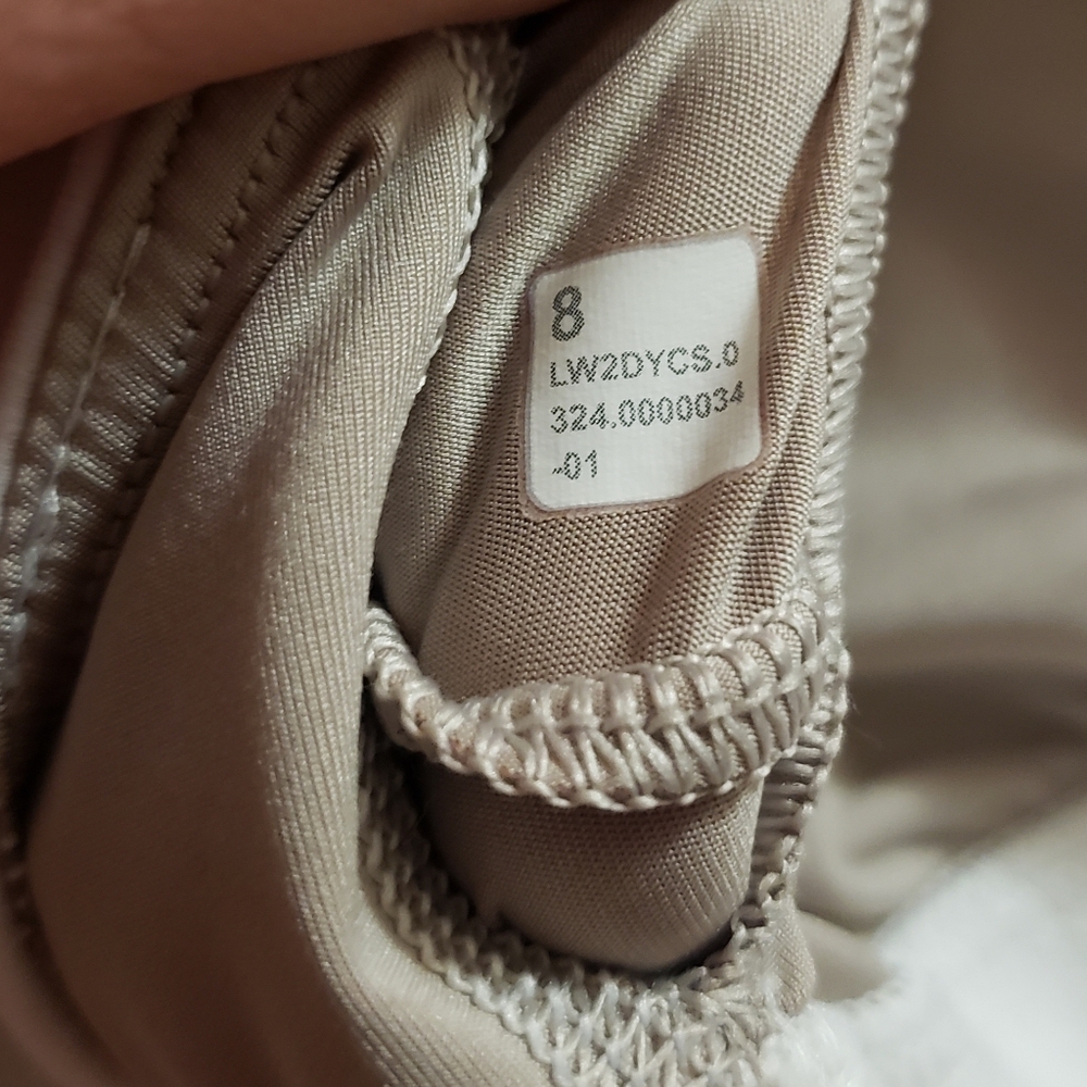 Lululemon White Sports Bra